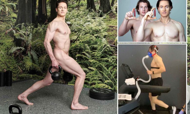 Anti-aging fanatic Bryan Johnson poses naked on social media