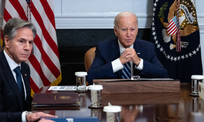 Secretary of State Antony Blinken and President Joe Biden