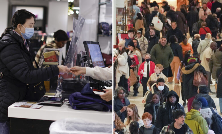 Black Friday spending hits record online, shoppers avoid crowds