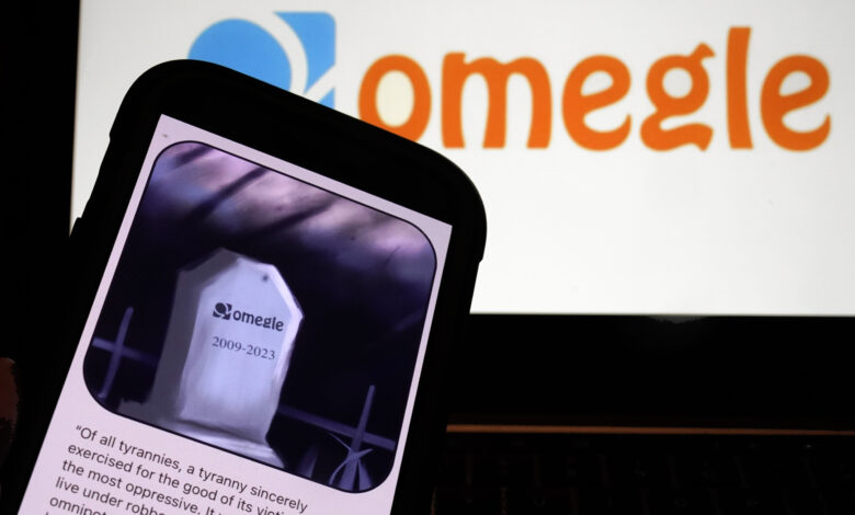 Chat site Omegle closes after 14 years