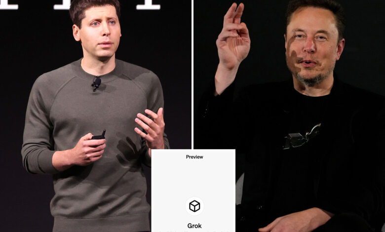 Sam Altman criticizes Elon Musk's 'Grok': 'Shameful boom humor'