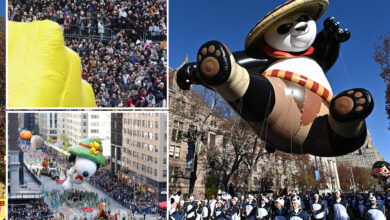 Sunny skies for Macy's 97th annual Thanksgiving Day Parade