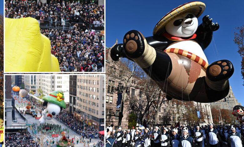 Sunny skies for Macy's 97th annual Thanksgiving Day Parade