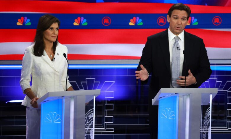 The Republican debate shows that the party must move towards Haley, DeSantis vs Trump