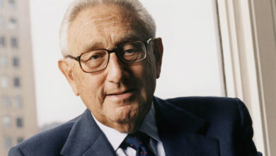 The left dances disgustingly on Kissinger's grave because they hate the United States