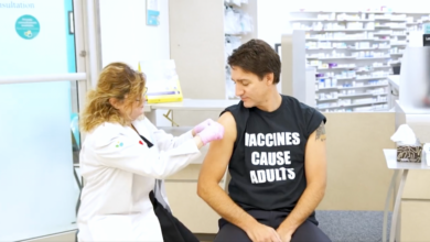 Trudeau pushes for COVID-19 and flu vaccines