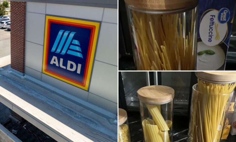 Woman's complaint about Aldi backfires after complaining the container contains no pasta