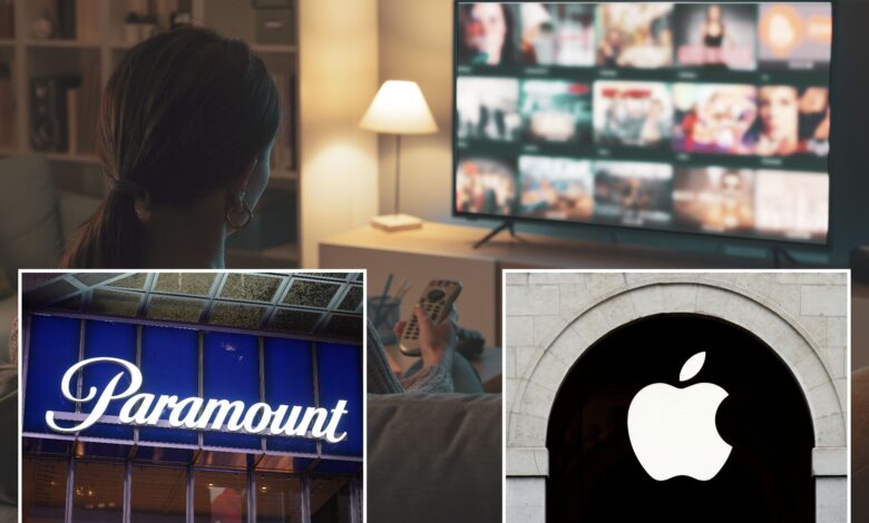 Apple and Paramount in talks to combine streaming services