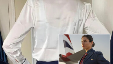 British Airways told female flight attendants to wear white bras under 'see through' blouses