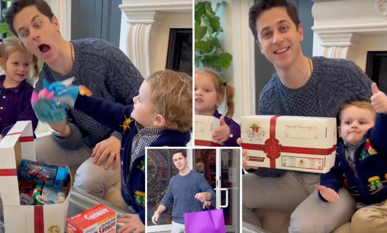 David Henrie finds the holiday magic in 'Box of Joy' shoebox gift initiative