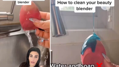 Dermatologist reveals simple hack for cleaning makeup sponges