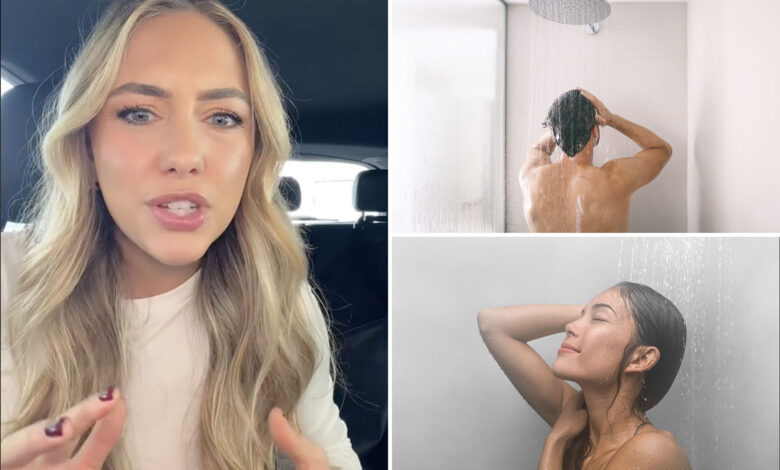 Do you shower the 'normal' way? Woman sparks fierce debate