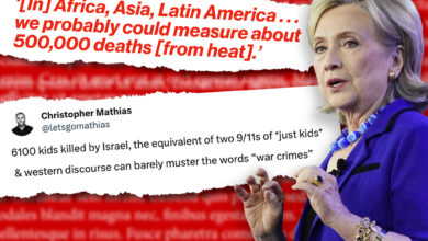 Huffington Post reporter targets Israel, Hillary Clinton gaslights on heat-related deaths and more