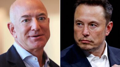 Jeff Bezos said he would 'love' to be friends with Elon Musk