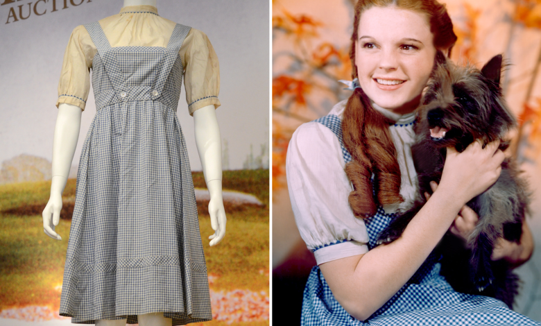 Judy Garland's 'Wizard of Oz' Dorothy dress can be auctioned