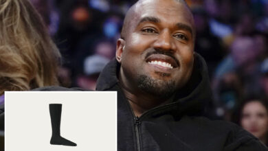 Kanye West unveils first Yeezy shoe since Adidas antisemitism flap