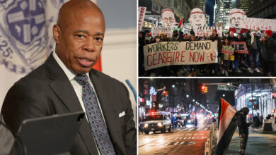 Mayor Adams warns of NYPD settlement banning 'kettling' as anti-Israel protests rage