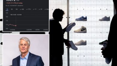 Nike stock plunges as sneaker giant reveals $2B in cost cuts