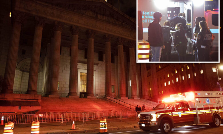 Person sets fire to papers inside NYC courthouse, injures 17 as judge in Trump fraud trial forced to evacuate