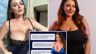 Porn star Sophie Dee creates AI doppelganger for extra money