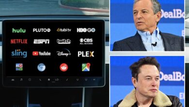 Tesla hides Disney+ from screens amid Elon Musk's feud with Bob Iger