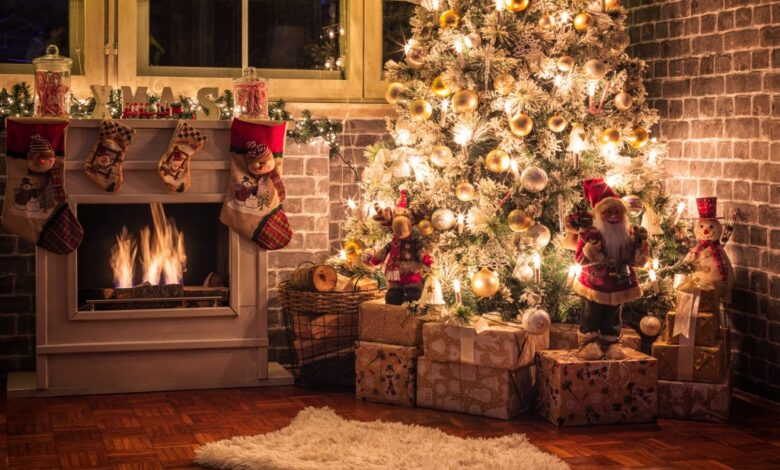 Legend says St. Nick once dropped a bag of gold down a poor parishiner's chimney into a stocking hung by the fire.