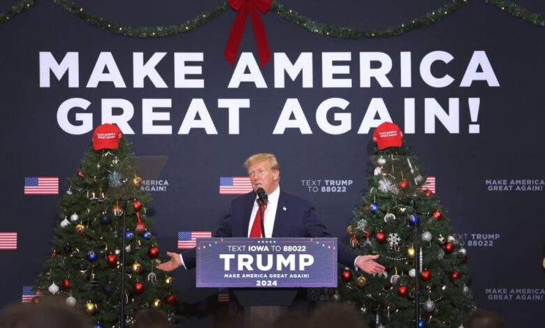 Trump unleashes scathing Christmas message