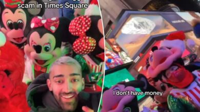 UK tourist chased away by furious Times Square characters in NYC for exposing ‘biggest scam'