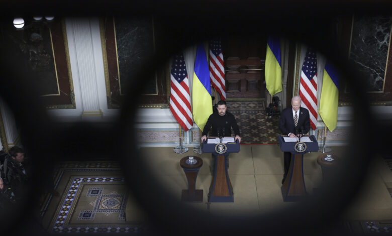 Ukraine joins the West for Christmas — but Biden just filled its stocking with coal