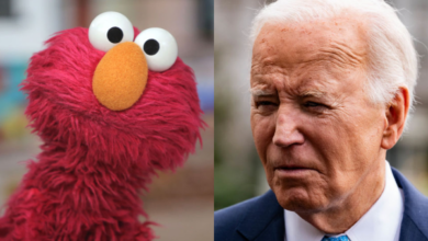 Biden's @POTUS account retweets Elmo