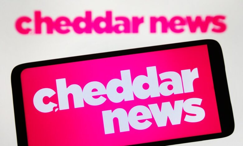 Several employees at the financial news channel Cheddar News were placed on unpaid leave on Tuesday.