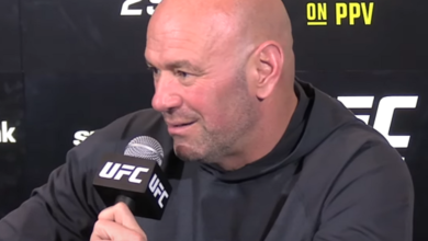 Dana White promotes free speech, slams reporter for attacking Sean Strickland