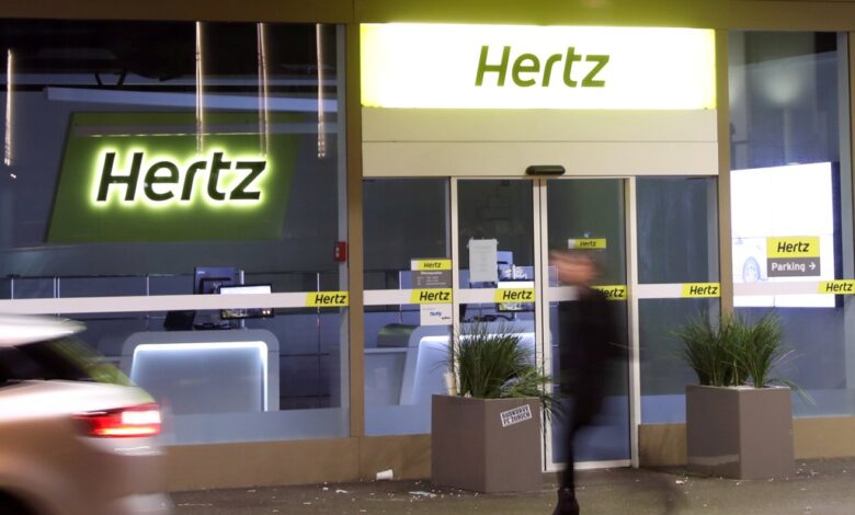 Hertz rental car office