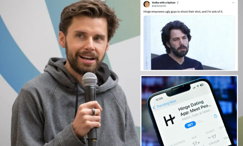 Hinge CEO Justin McLeod denies dating app has 'attractiveness score'