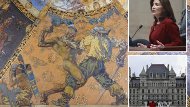 Hochul eyes removal of 'offensive' Native American art in NY Capitol