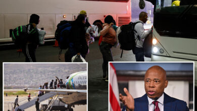 Mayor Eric Adams wants to expand NYC's migrant bus crackdown to planes, trains