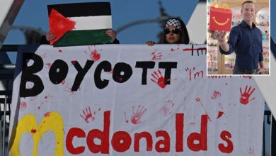 McDonald's CEO says 'misinformation' about Israel-Hamas war hurting sales