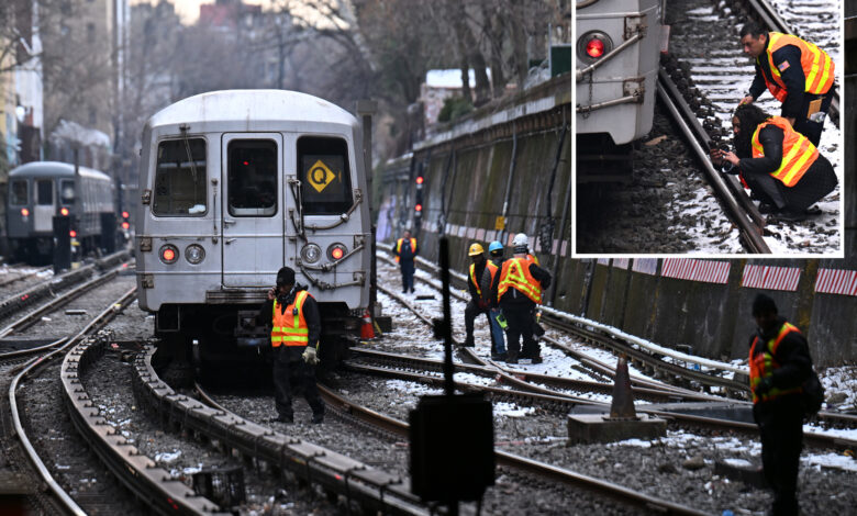 Middle-aged NYC subway surfer killed after 'going nuts,' hanging on side of rush-hour train: NYPD