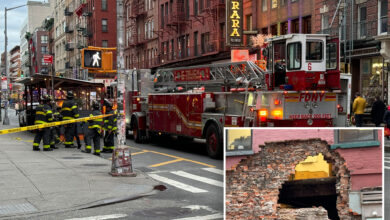 NYC's former Alleva Dairy cheese shop building partially collapses