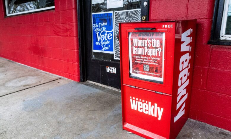 Oregon weekly newspaper to relaunch print edition after theft forced it to lay off its entire staff