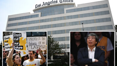 The LA Times slashed at least 115 newsroom jobs amid financial woes