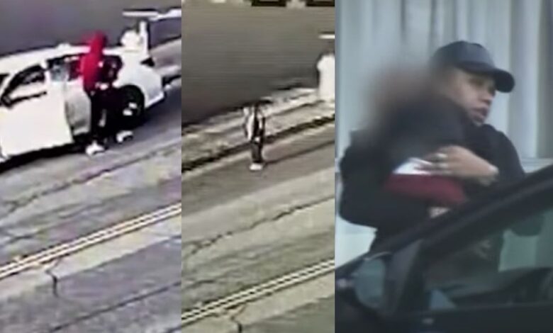 Video shows alleged carjacker pull over and abandon 2-year-old after finding him in car stolen from Oakland mom