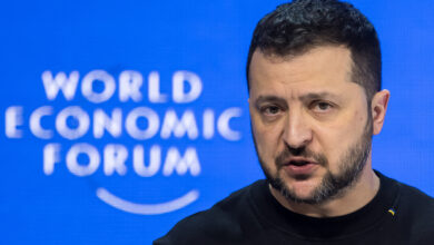 War hell for Volodymyr Zelensky at Davos