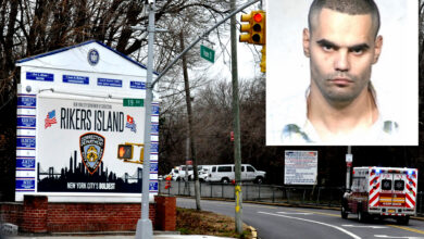 Accused murderer stabs fellow inmate dozens of times at Rikers Island