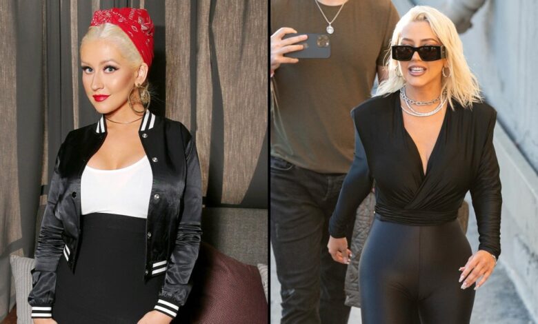 Christina Aguilera's Weight Loss Before and After Photos