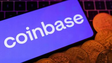 Coinbase crashed on Wednesday -- sending users' digital wallets to $0 -- after Bitcoin surged to $64,000, prompting an influx of traffic to the crytpocurrency exchange platform.