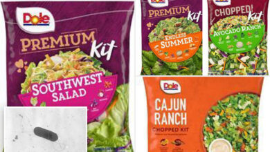 Dole recalls some salad kits over potential listeria contamination