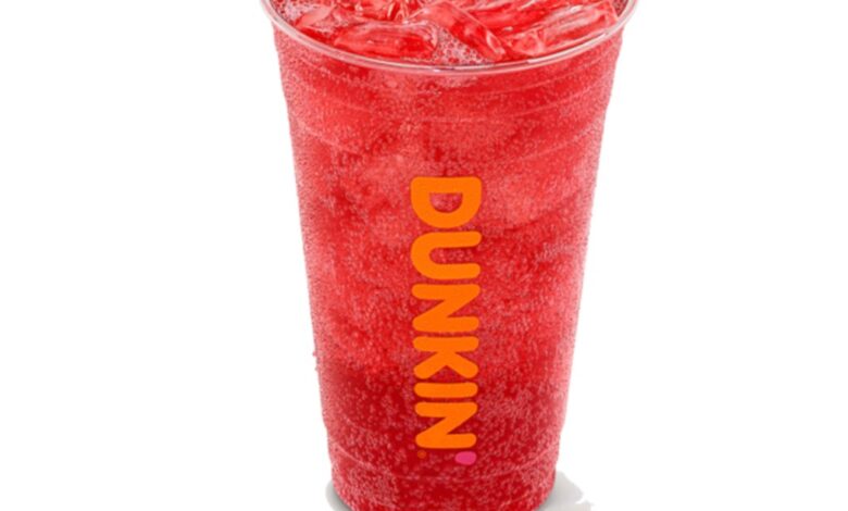 Dunkin; released Peach Sunshine- and Berry Burst-flavored caffeinated SPARKD' drinks, which contain a staggering  37 grams of sugar and 40 grams of carbohydrates.