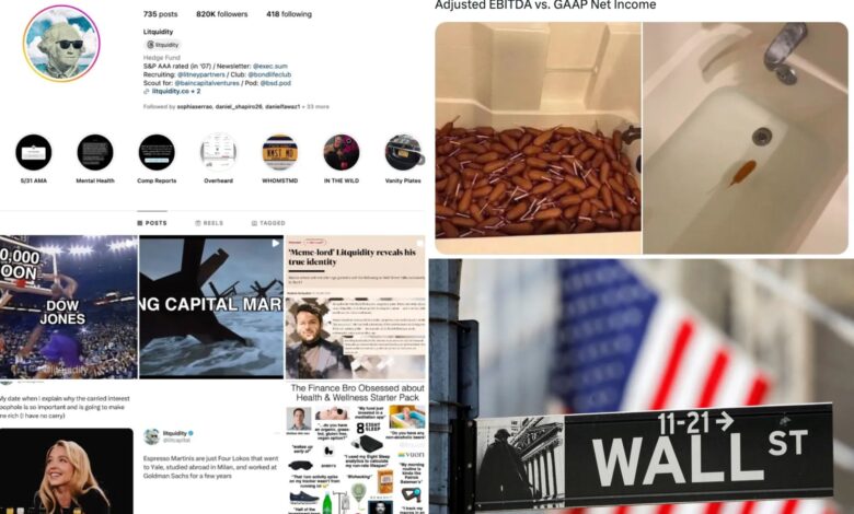 Identity of Wall Street 'meme-lord' behind Litquidity account revealed