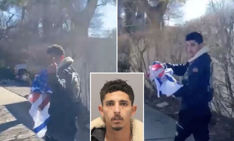 Jew-hating Palestinian migrant busted in NY for stealing pro-Israel flag: cops